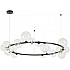 Подвесной светильник Merido LDP 7033-24 BK+CL
