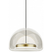 Подвесной светильник MD24030031 MD24030031-1A brass/clear