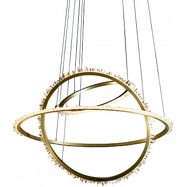 Подвесной светильник Quartz Halo MD20020154-3A satin gold