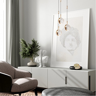 Подвесной светильник Капелия 730010601