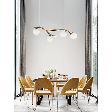 Подвесной светильник Rosella FR8014PL-04BS