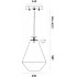 Подвесной светильник Enigma FL1115-1P1