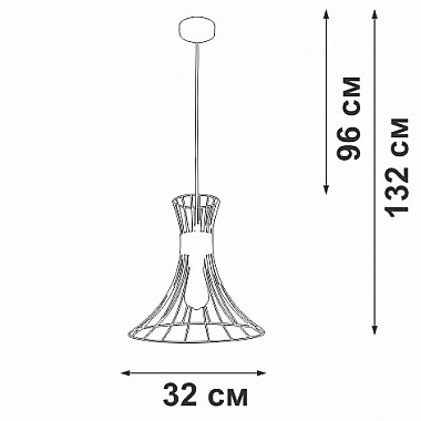 Подвесной светильник V3027-1/1S