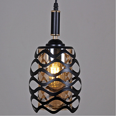 Подвесной светильник 02001-0.9-01 BK