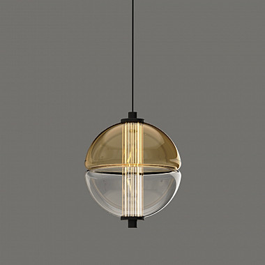 Подвесной светильник MD24022079 MD24022079-1A black/amber