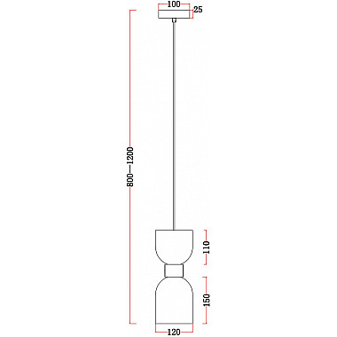 Подвесной светильник Savia FR5203PL-01BS