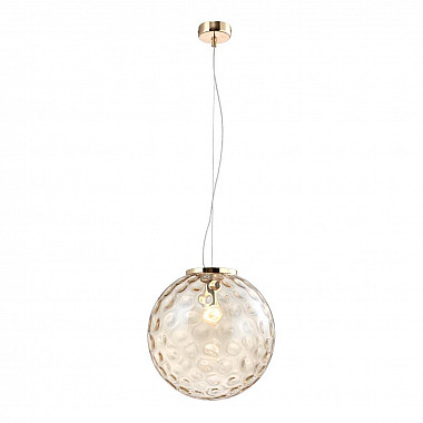 Подвесной светильник Crystal Lux Mayo SP1 D300 Gold/Amber