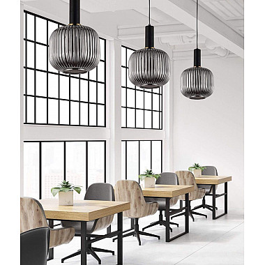 Подвесной светильник Lumina Deco Gato LDP 1217-1 GY+BK