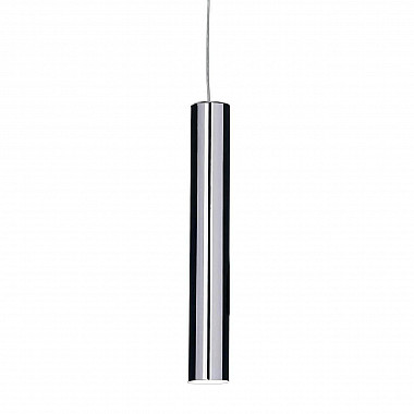 Подвесной светодиодный светильник Ideal Lux Ultrathin D040 Round Cromo 187662