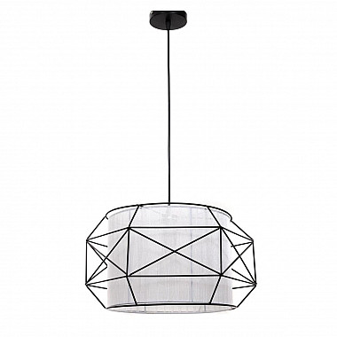 Подвесной светильник Lumina Deco Berti LDP 8001 BK+WT