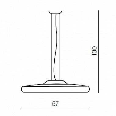 Подвесной светильник Azzardo Snello 57 с пультом управления AZ1432