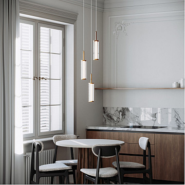 Подвесной светильник Stark 50386/3 LED латунь