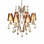 Подвесной светильник Glamour LDP 66247-6 BR+CHR