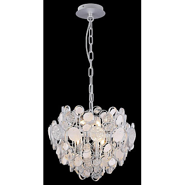 Подвесной светильник Crystal Lux Deseo SP6 D460 Silver