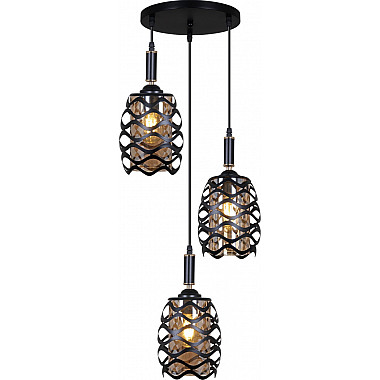 Подвесной светильник 02001-0.9-03 BK