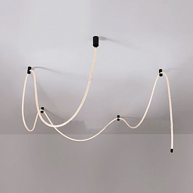 Подвесной светильник 10521 10521C/5M black/white