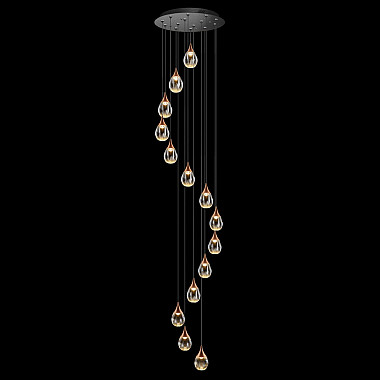 Подвесной светильник Stilla MD24001004-14A copper/clear