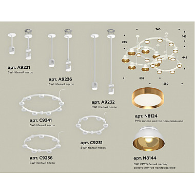 Подвесной светильник TRADITIONAL XR92212001