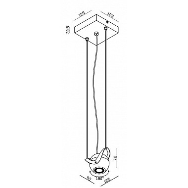 Подвесной светильник Lione 342021