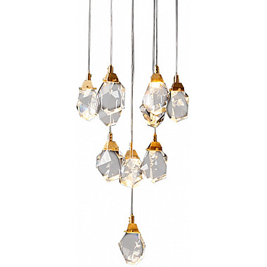 Подвесной светильник Crystal rock MD-020B-11 gold