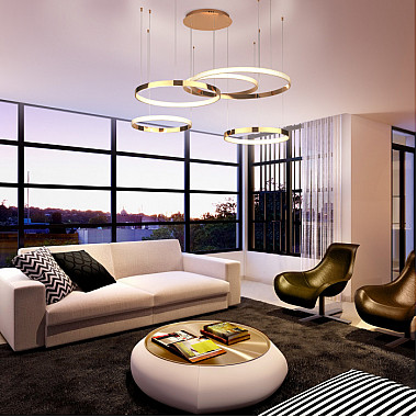 Подвесной светильник Posh 90175/5 медный