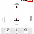 Подвесной светильник Laguna LE121L-20B