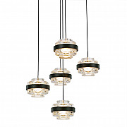 Подвесной светильник Indiana MD22030002-5A black/clear