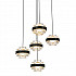 Подвесной светильник Indiana MD22030002-5A black/clear