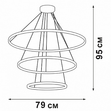 Подвесной светильник V04614-03/3S