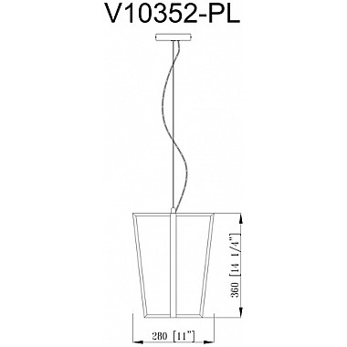Подвесной светильник Grape V10352-PL