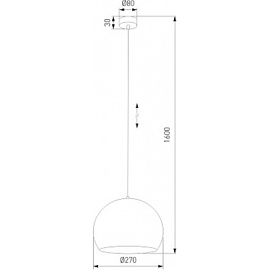 Подвесной светильник Zoe 10173 Zoe