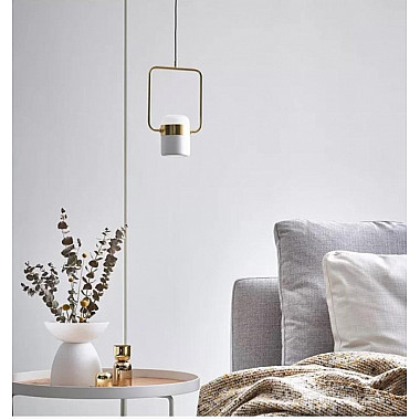 Подвесной светильник LING 9926P/1 white/gold