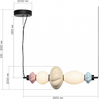 Подвесной светильник Florentini SL6134.423.01