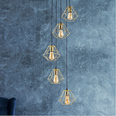 Подвесной светильник Diamond Gold 1781 Diamond Gold