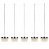 Подвесной светильник Diamond cut MD21020075-5B satin nickel