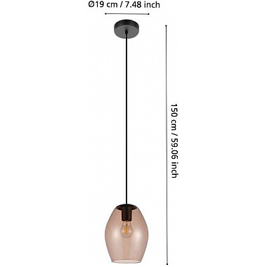 Подвесной светильник Estanys 1 390159