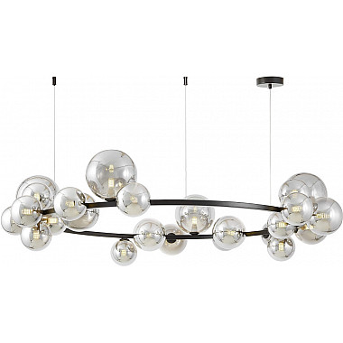 Подвесной светильник Merido LDP 7033-24 BK+GY