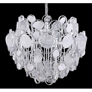 Подвесной светильник Crystal Lux Deseo SP6 D460 Silver