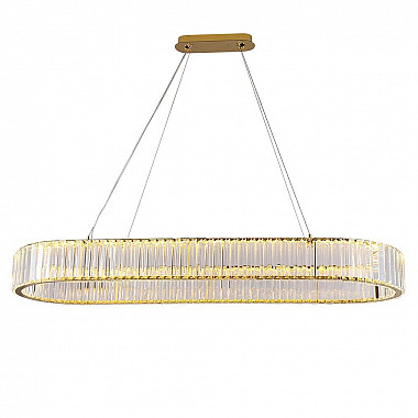Подвесной светодиодный светильник Newport 8445/120 oval gold М0065054