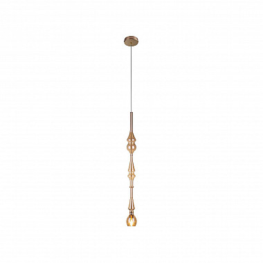 Подвесной светильник Crystal Lux Lux New SP1 D Amber