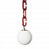 Подвесной светильник Loft IT Chain 10128P Red