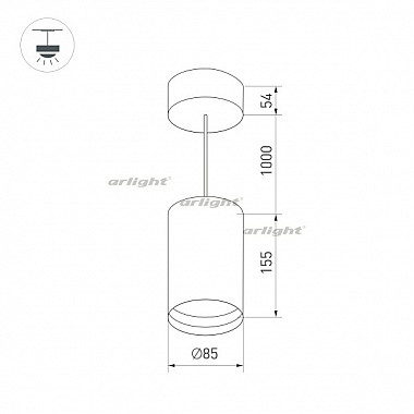 Подвесной светильник POLO 022949