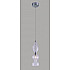 Подвесной светильник Crystal Lux Iris SP1 B Transparent