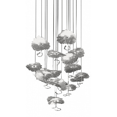 Подвесной светильник 8827 X-8827P/19 silver