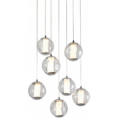 Подвесной светильник OD2437 OD2437-7 gold/clear