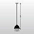 Подвесной светильник Zumaline Wire MD1712-1B-SILVER