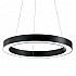 Подвесной светодиодный светильник Ideal Lux Oracle D70 Round Nero 222110