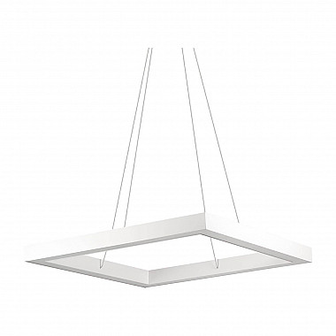 Подвесной светодиодный светильник Ideal Lux Oracle D50 Square Bianco 245669