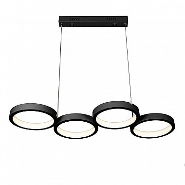 Подвесной светодиодный светильник iLedex Ring Star 9004-4-D BK