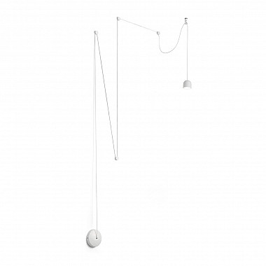 Подвесной светодиодный светильник Ideal Lux Tall SP1 Small Bianco 196794